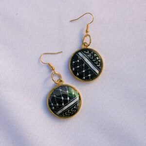 Black x Gold Circles